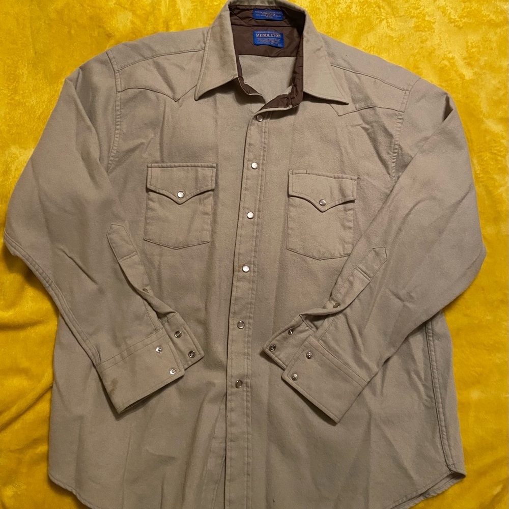 Vintage Pendleton Virgin Wool Shirt